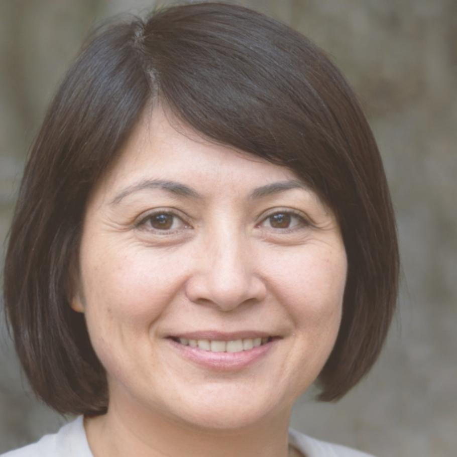 Zufriedene Teilnehmerin